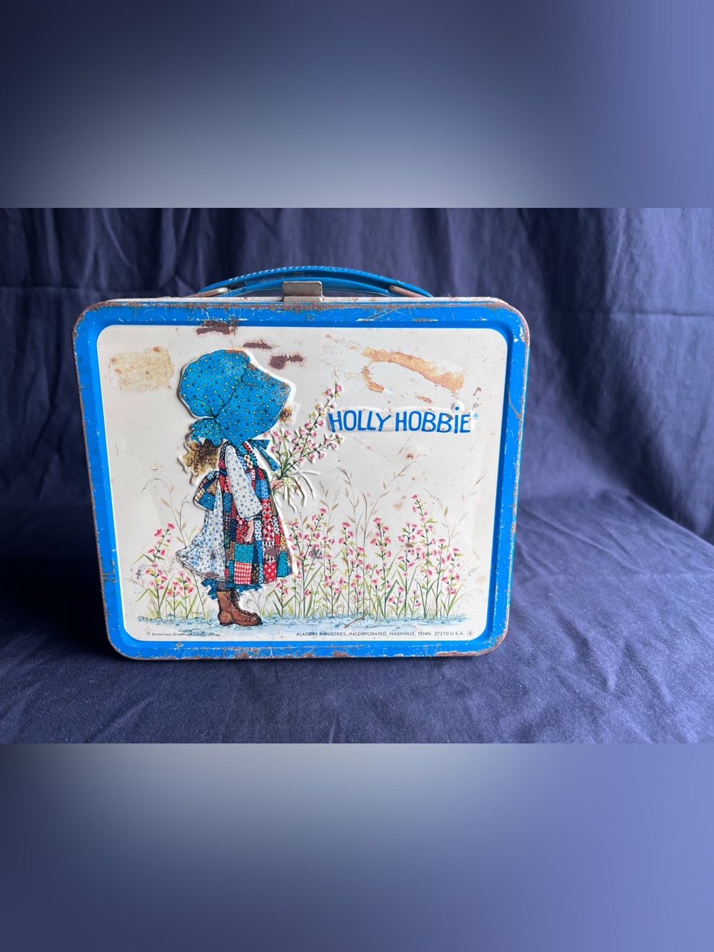 VINTAGE HOLLY HOBBIE LUNCHBOX w/ THERMOS! ‘72